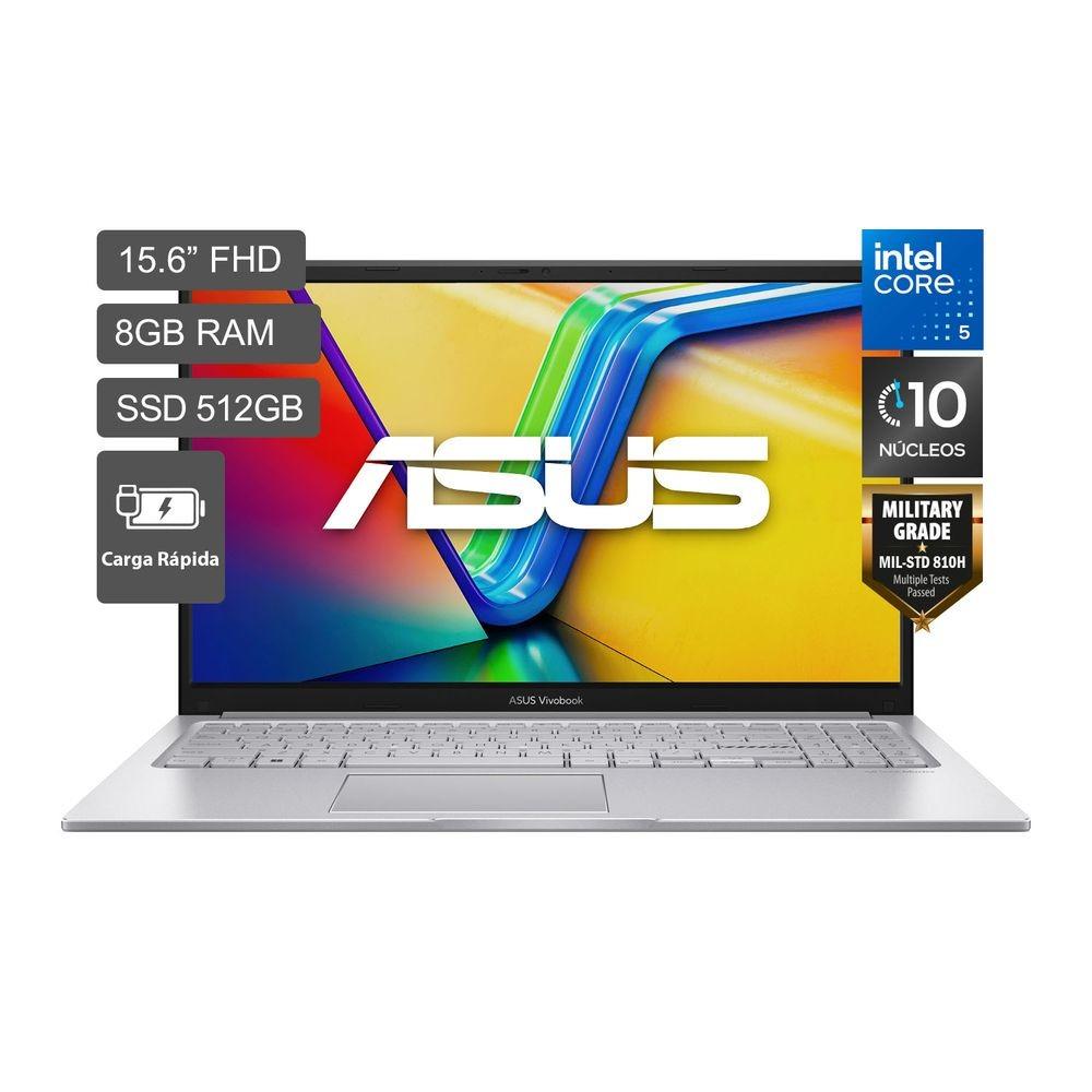 LAPTOP ASUS 15.6" X1504VA-NJ686W CORE i5-120U WIN11 8GB 512GB SSD
