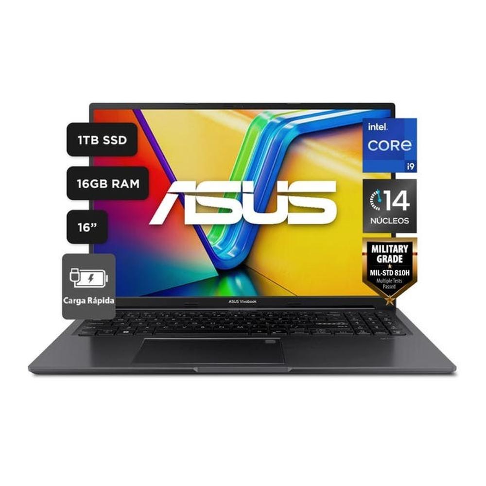 LAPTOP ASUS 16.0" X1605VA-MB165W WUXGA CORE i9-13900H WIN11 16GB 1TB SSD