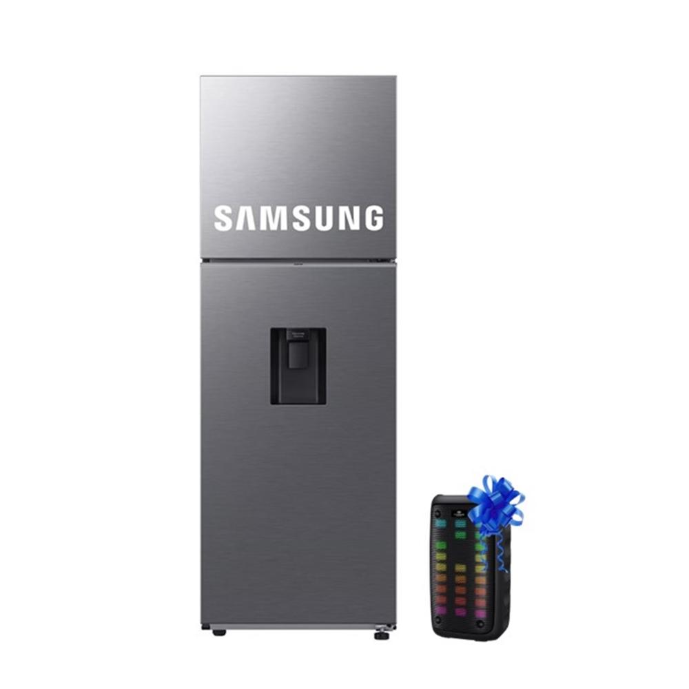 REGFRIGERADORA SAMSUNG TOP FREEZER NO FROST 341L RT35DG5720S9PE + PARLANTE EVERSOUND EV5000 DE REGALO