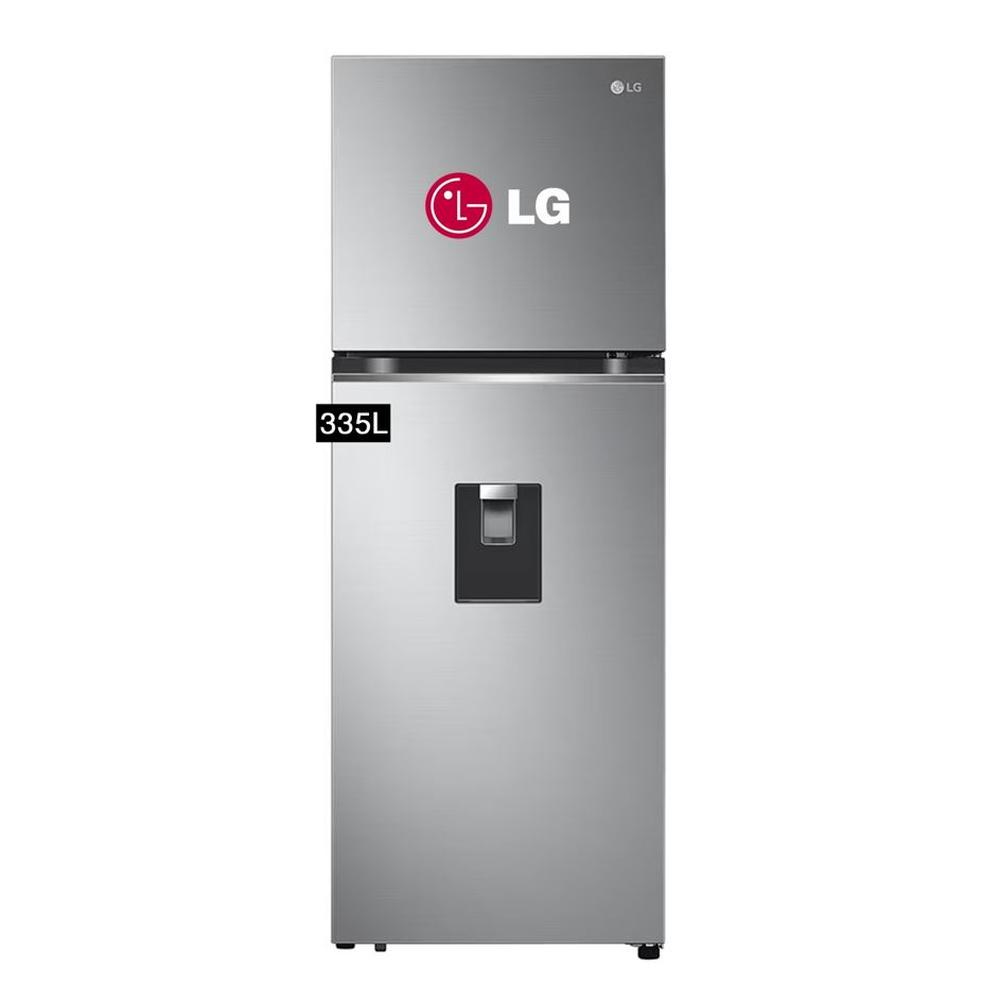 REFRIGERADORA LG TOP FREEZER 335L CON DOORCOOLING, GT33WPP, PLATEADA