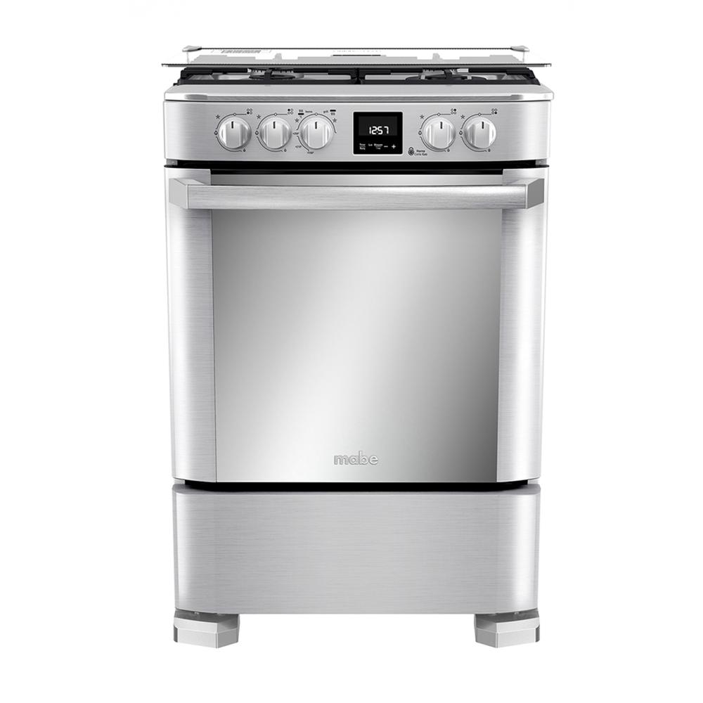 COCINA MABE CMP6085FX1 60CM INOX + CONEXIÓN