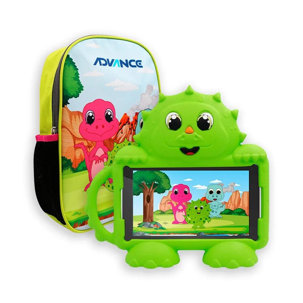 TABLET ADVANCE DINO TR6985+MOCHILA 7" 64GB 4GB VERDE