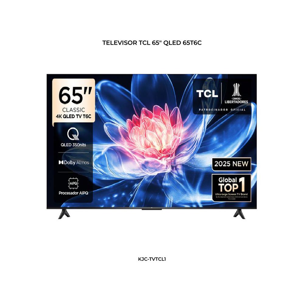 TELEVISOR TCL 65" QLED 65T6C