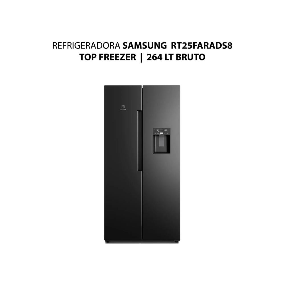 REFRIGERADORA SAMSUNG RT25FARADS8 - TOP FREEZER - 264 LT BRUTO