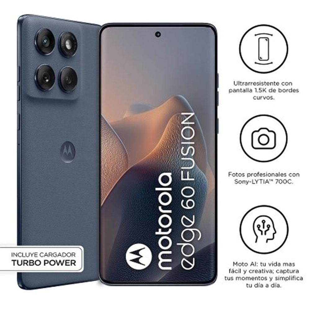 CELULAR MOTOROLA EDGE 60 FUSION 256GB 8GB 6.7" AZUL