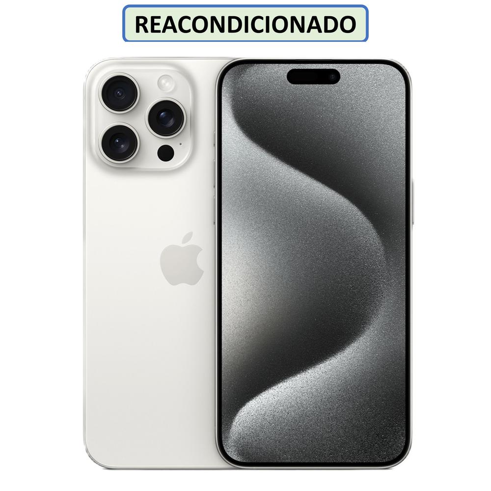IPHONE 15 PRO ESIM 128GB 6GB BLANCO (REACONDICIONADO)