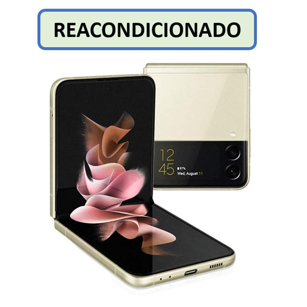 CELULAR SAMSUNG GALAXY Z FLIP 3 5G 128GB 8GB CREMA (REACONDICIONADO)