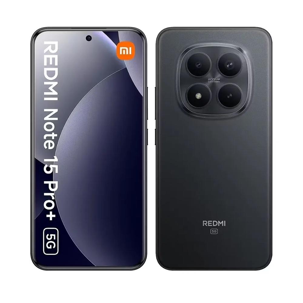 CELULAR XIAOMI REDMI NOTE 15 PRO PLUS 5G 512GB 12GB NEGRO