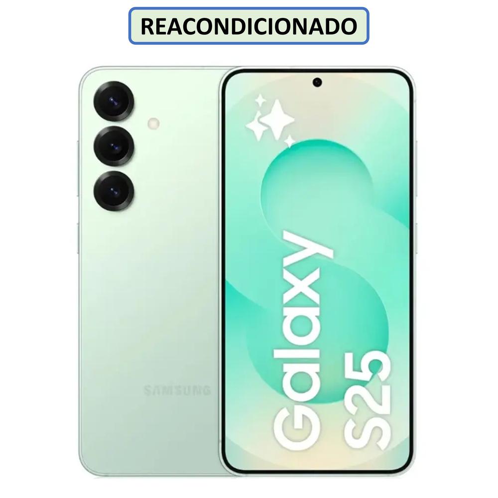 CELULAR SAMSUNG GALAXY S25 128GB 12GB MINT (REACONDICIONADO)