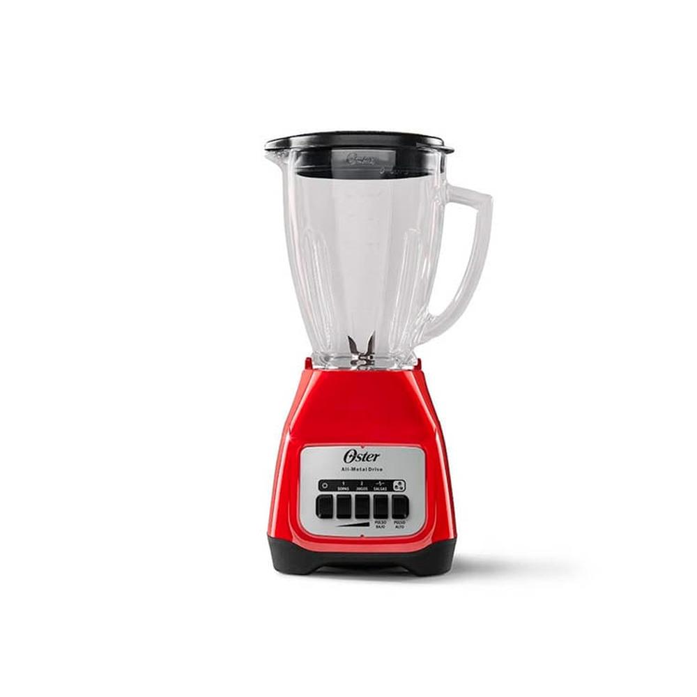LICUADORA CON BOTONES OSTER KALIMAN  2V 550W COLOR ROJO