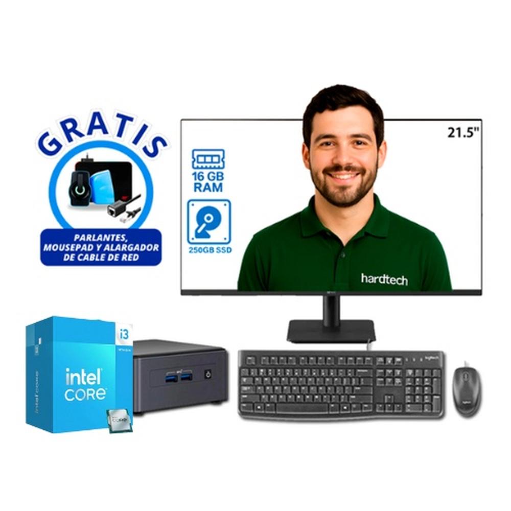 COMPUTADORA DE ESCRITORIO PROCESADOR INTEL CORE I3, 16GB RAM, SSD 250GB