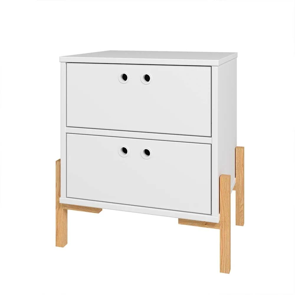 VELADOR OWEN 54.5 X 50 X 35 CM MARRON CLARO/BLANCO