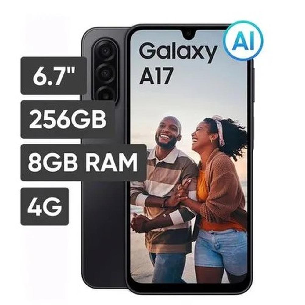 CELULAR SAMSUNG GALAXY A17 6.7" 8GB 256GB - NEGRO