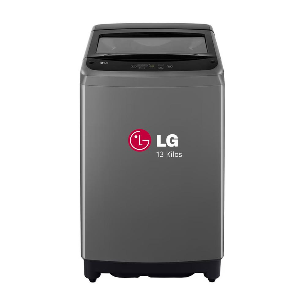 LAVADORA LG 13KG CARGA SUPERIOR TURBODRUM WT13BVTB NEGRO CLARO