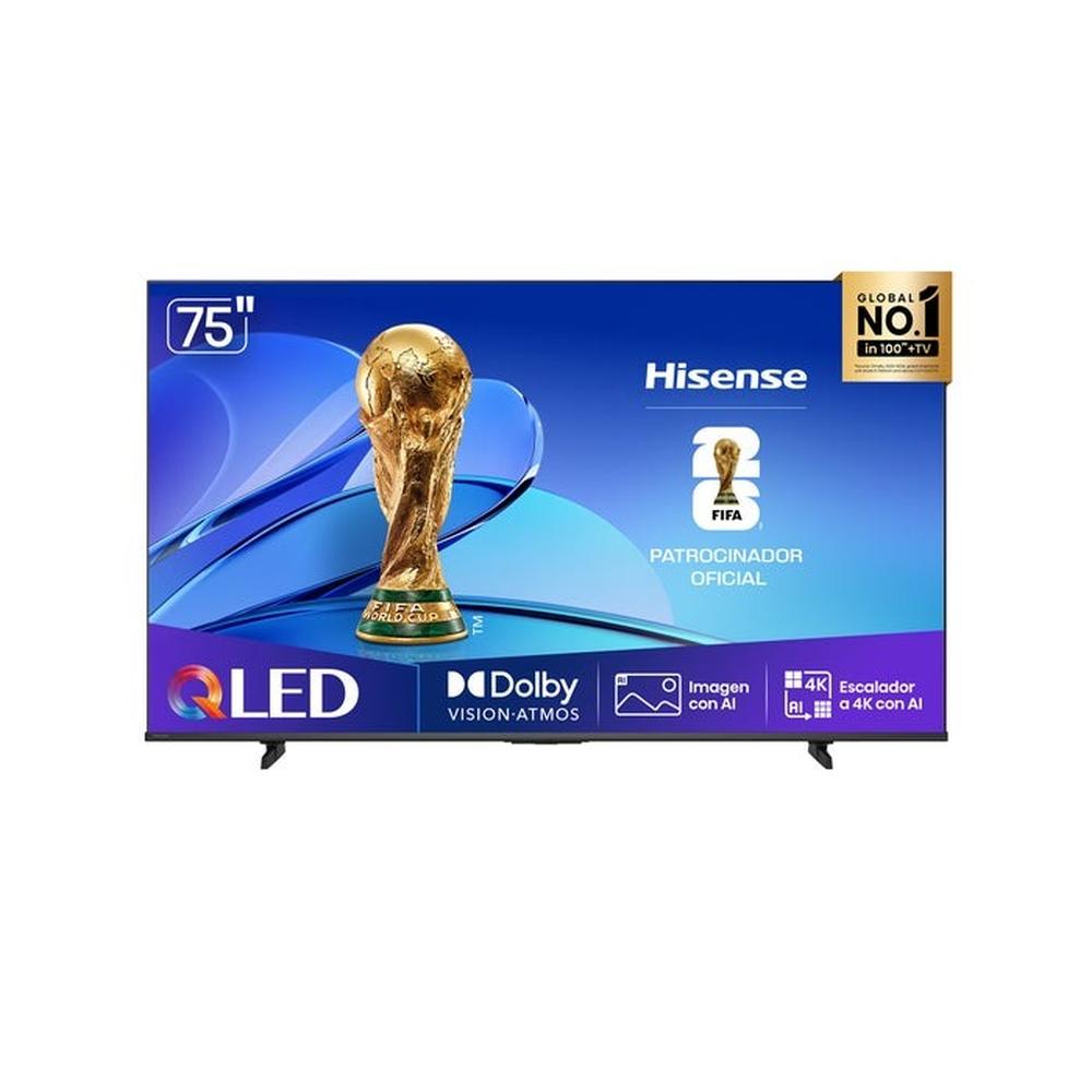 TELEVISOR HISENSE QLED 75Q6QV 75" UHD/4K SMART VIDAA VOICE