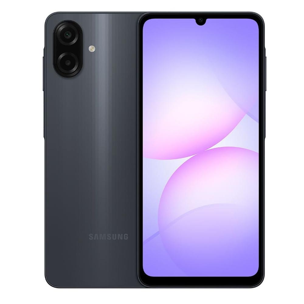 CELULAR SAMSUNG GALAXY A07 6.7" 4GB 128GB NEGRO C/CARGADOR 15W