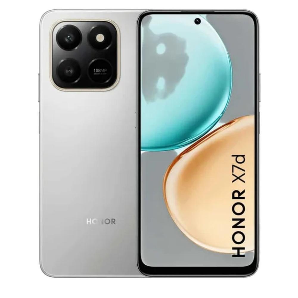CELULAR HONOR X7d 6.77" 8GB 256GB PLATA METEORO