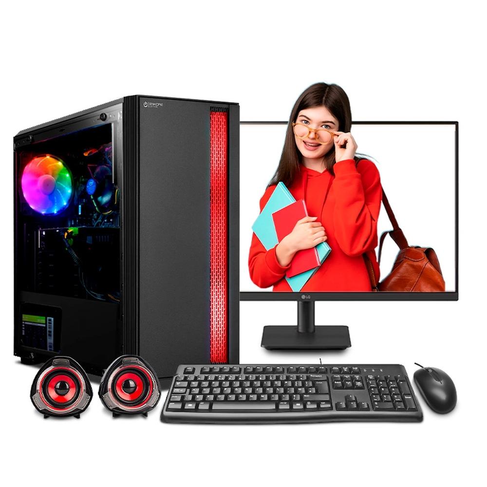COMPUTADORA INTEL CORE I5 12400 16GB 500GB 24" IPS PC OFICINA MIPCLISTA - MI PC LISTA
