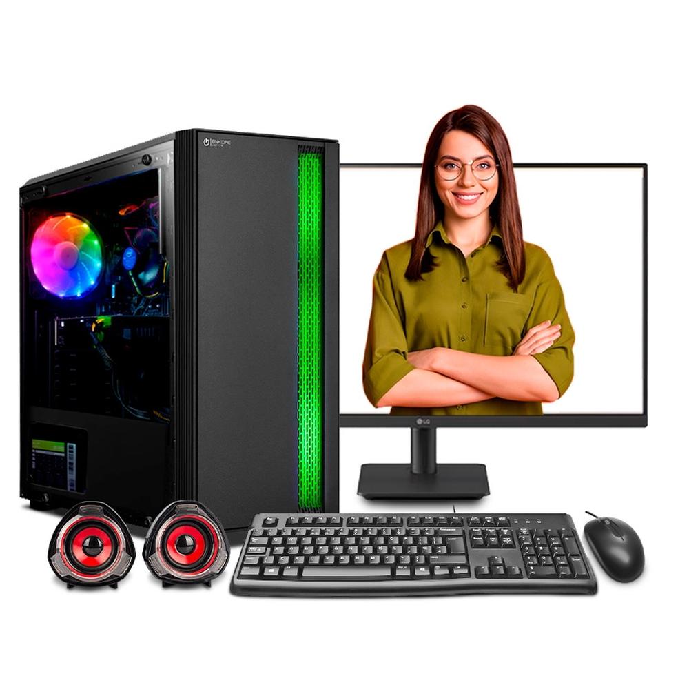 COMPUTADORA INTEL CORE I7 12700 16GB 500GB 24" IPS PC OFICINA MIPCLISTA - MI PC LISTA