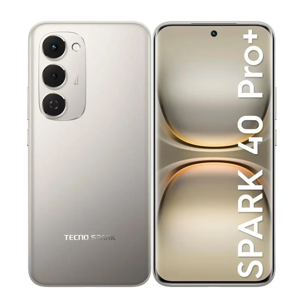 CELULAR TECNO SPARK 40 PRO+ 256GB 8GB MOON TITANIUM