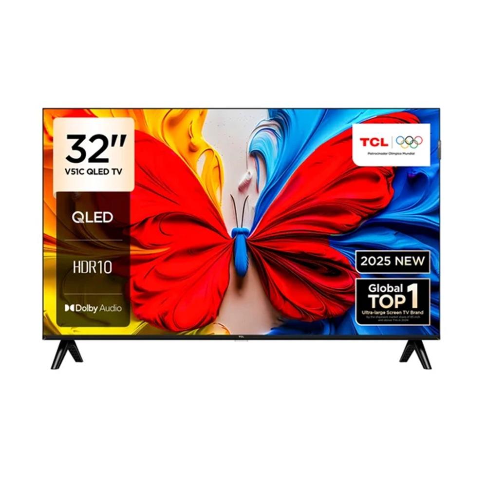 TELEVISOR TCL 32 " QLED FULL HD SMART TV 2025 QLED FULL HD GOOGLE TV