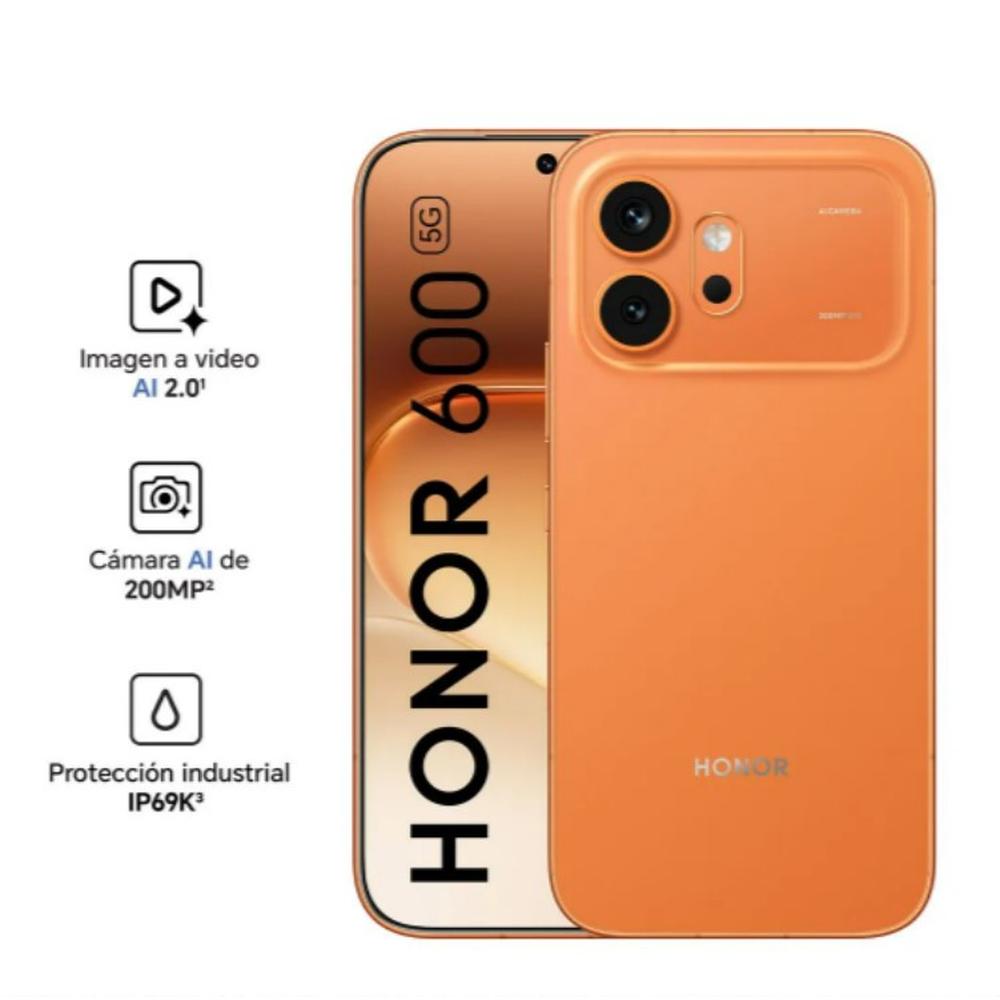 CELULAR HONOR 600 8GB+512GB (VKJ-NX9) - ORANGE
