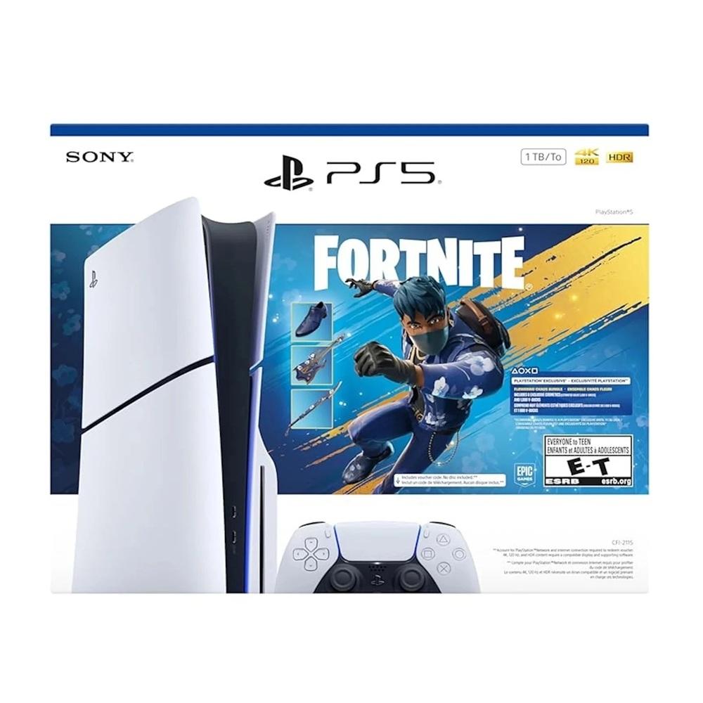 CONSOLA PLAYSTATION PS5 SLIM DISCO 1TB FORTNITE EDICION