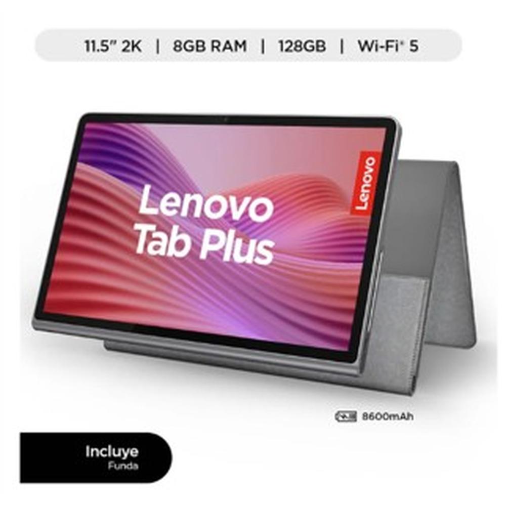 LENOVO TAB PLUS TB351FU, 11.5" 2K IPS TOUCH / ANDROID 14 O SUP/ 
8GB LPDDR4X/ 128GB UFS 2.2