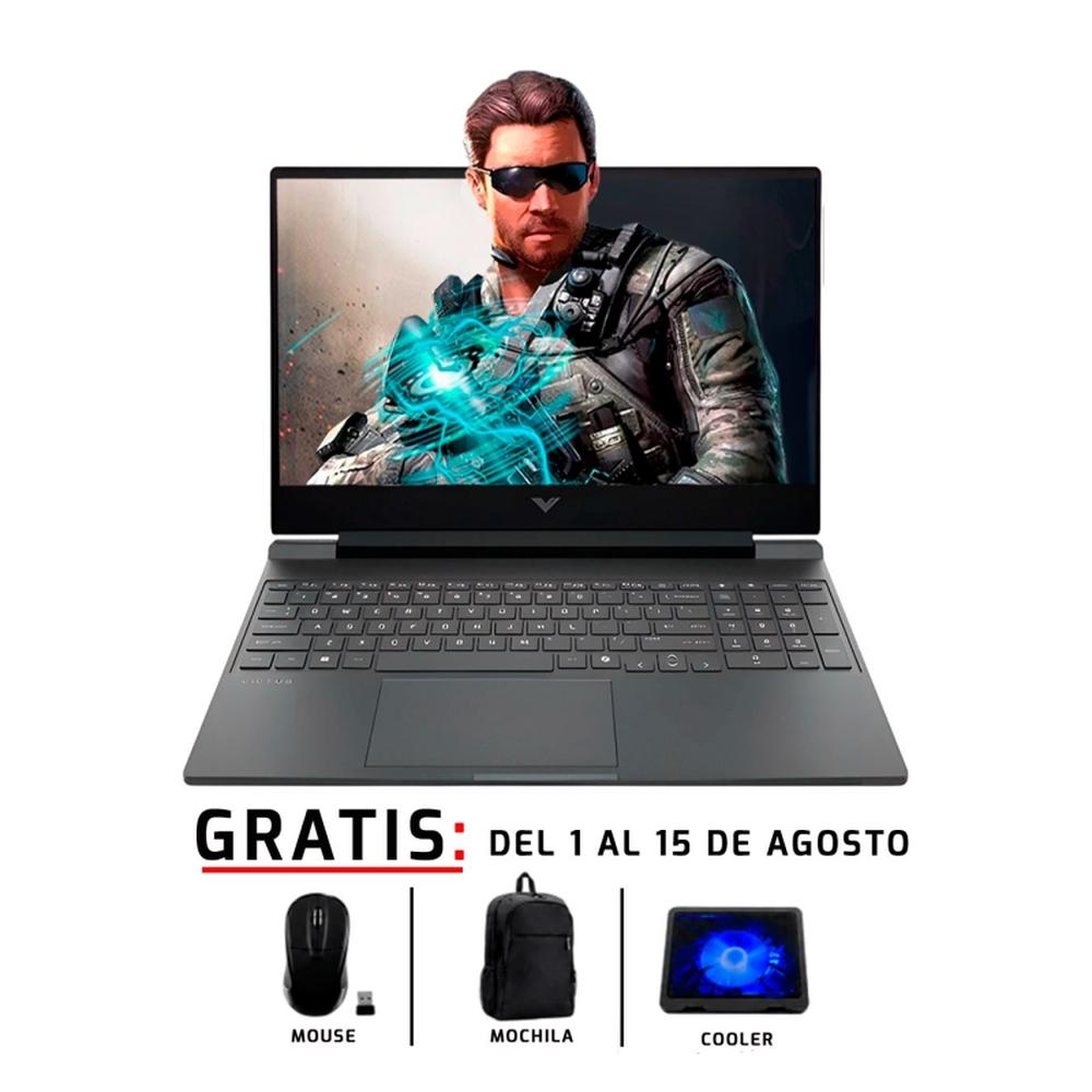 LAPTOP HP VICTUS 15 15.6" RYZEN 7 7445HS SSD 500GB 16GB DDR5 RTX3050 6GB
