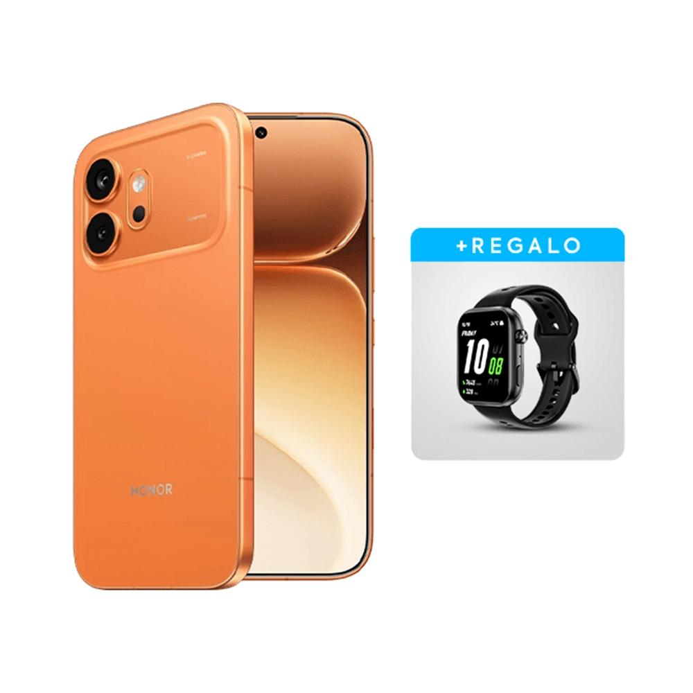 CELULAR HONOR 600 5G + HONOR CHOICE WATCH 2I 256GB 8GB NARANJA
