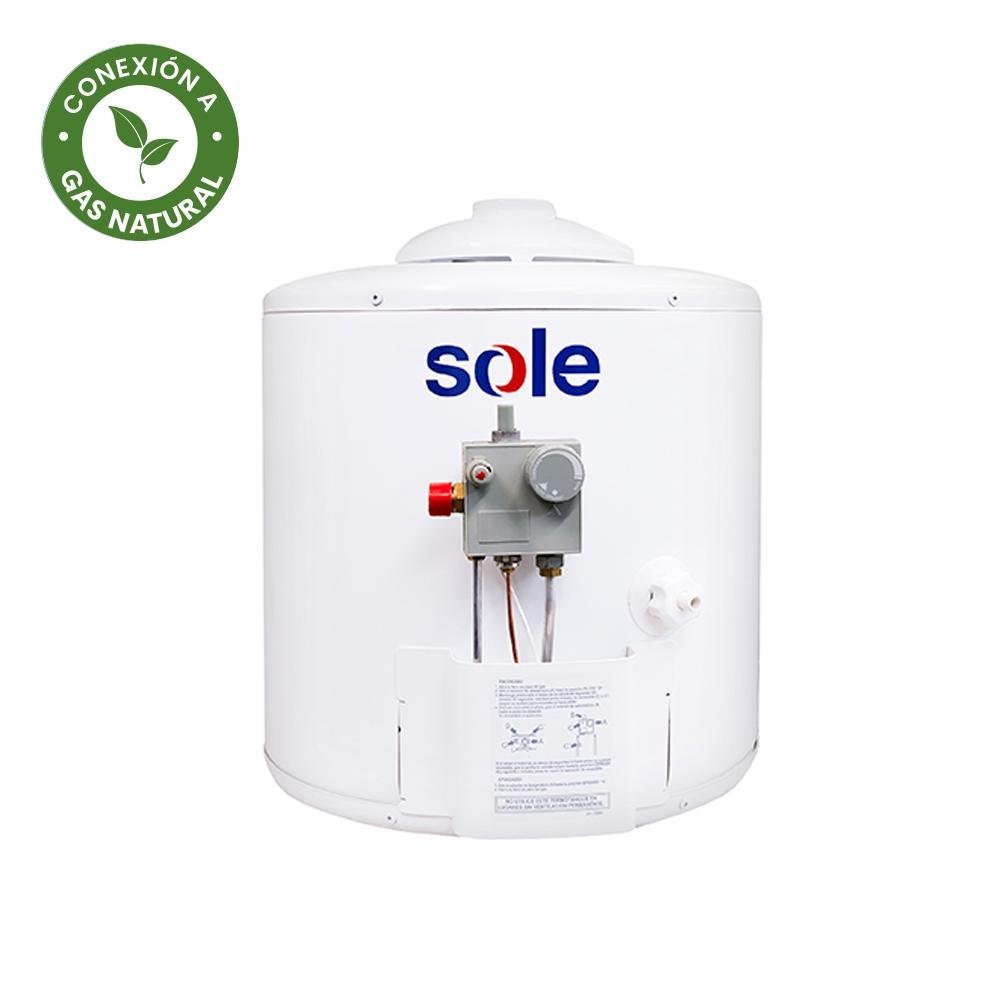 TERMOTANQUE SOLE GN TIPO A 25 LT +CONEXIÓN