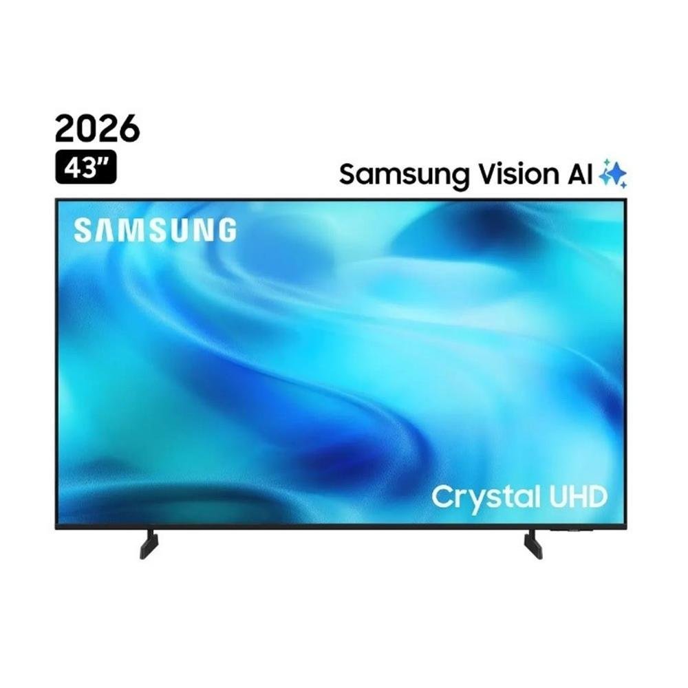 TELEVISOR SAMSUNG 43" SMART CRYSTAL UHD 4K UN43U8000HGXPE 2026