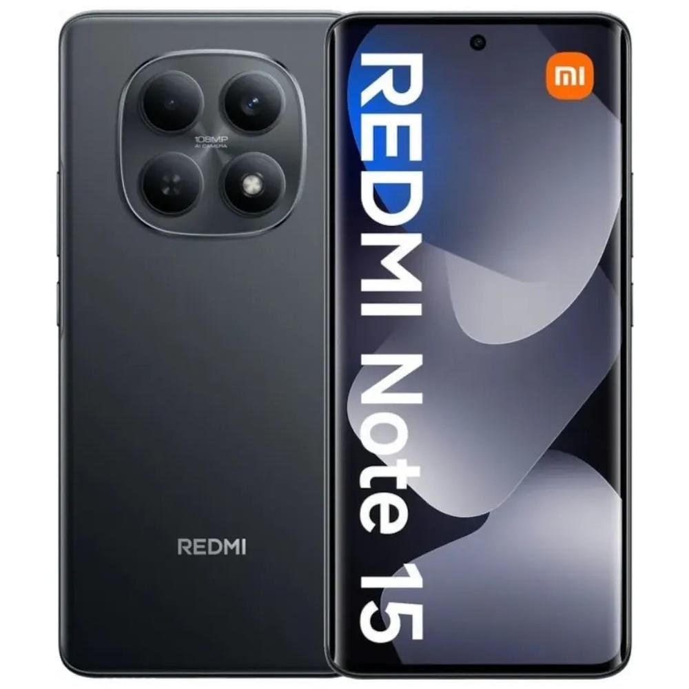 CELULAR XIAOMI REDMI NOTE 15 6GB RAM 128GB 4G 6.77" NEGRO