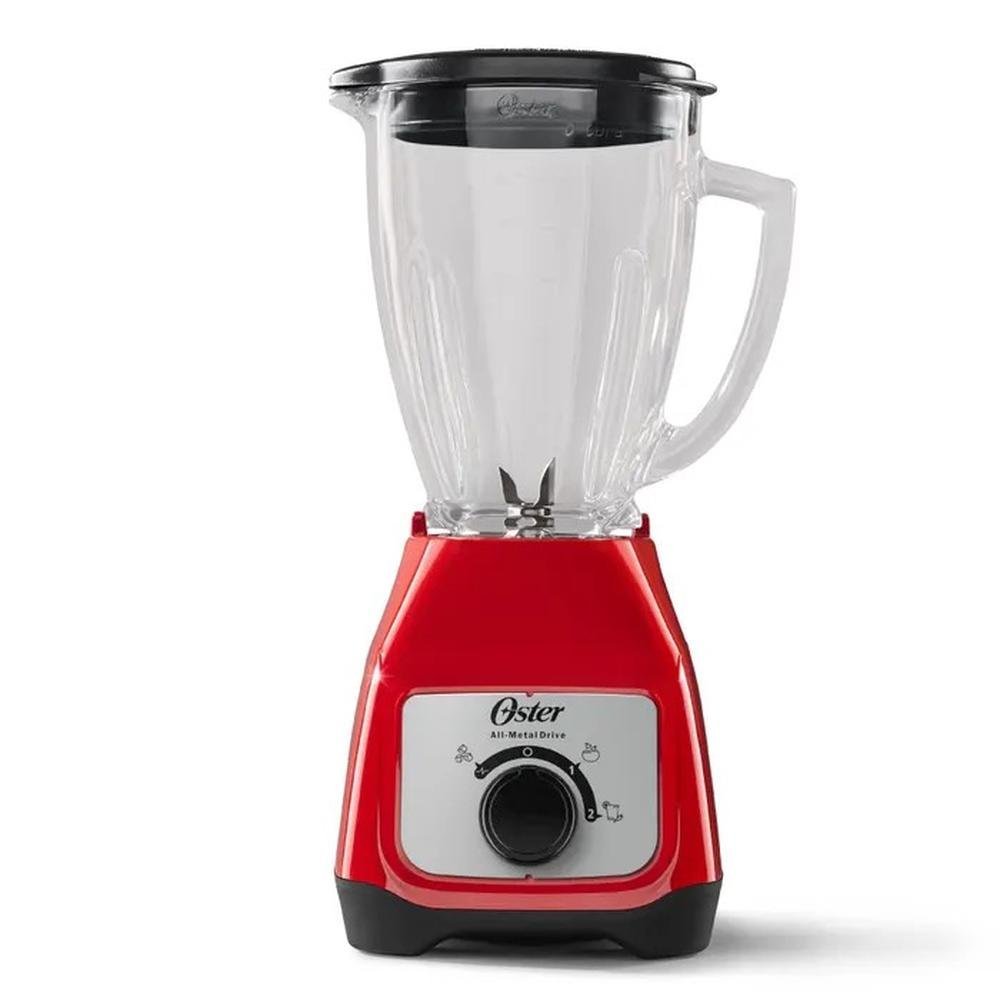 LICUADORA OSTER BLSTKAG-RRD-053 550 W 2 VELOCIDADES + PULSADOR 1.5L ROJO