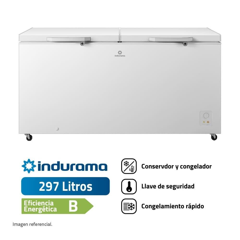 CONGELADORA INDURAMA CI-420BL 420L DEFROST BLANCO