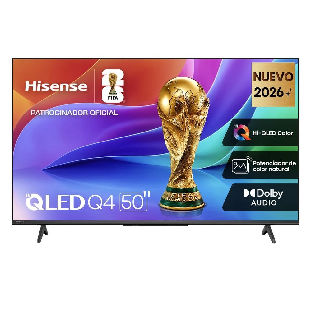 TELEVISOR SMART HISENSE 50" HI-QLED VIDAA 50Q4SV