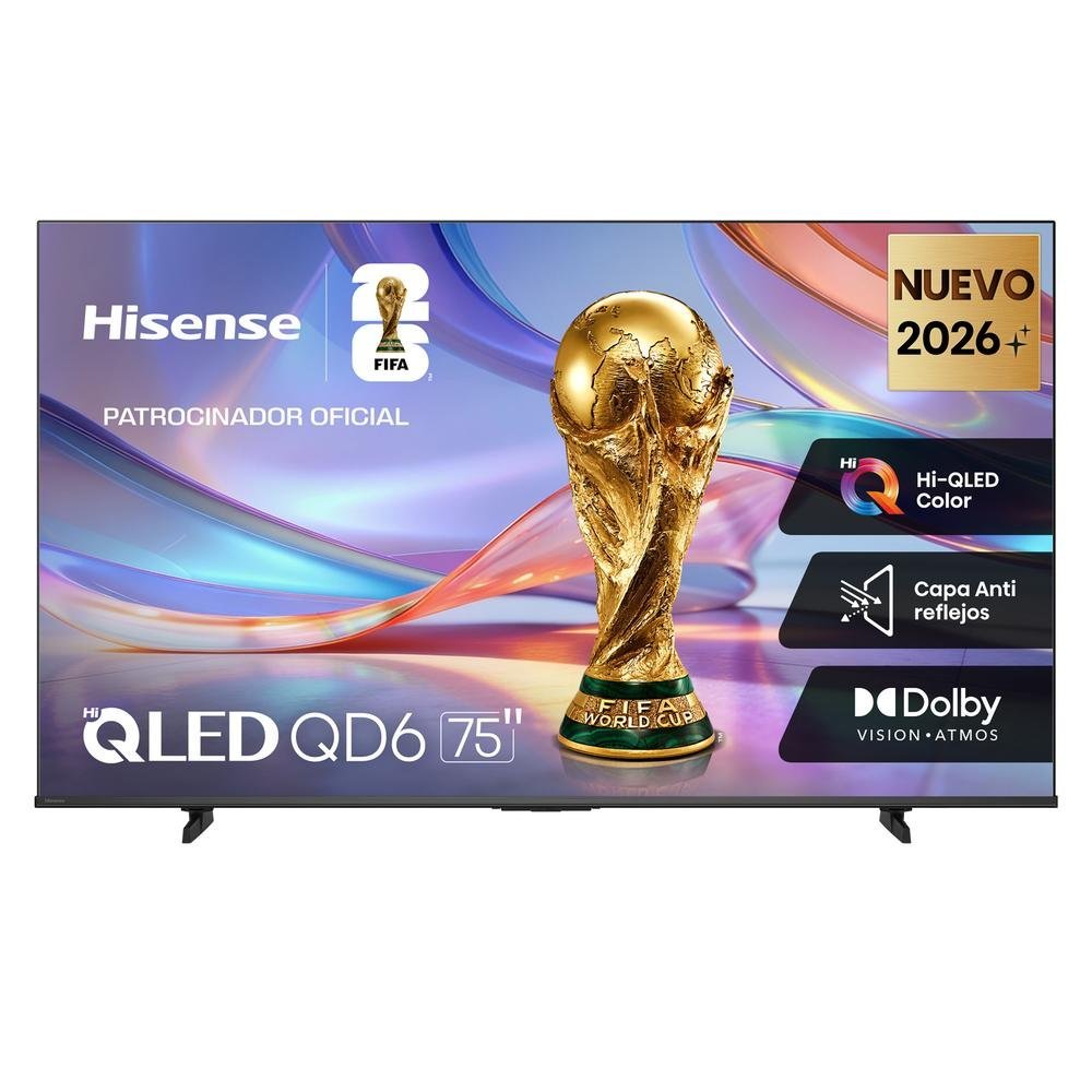 TELEVISOR SMART 4K UHD 75 PULGADAS HISENSE HI-QLED 75QD68SG 2026